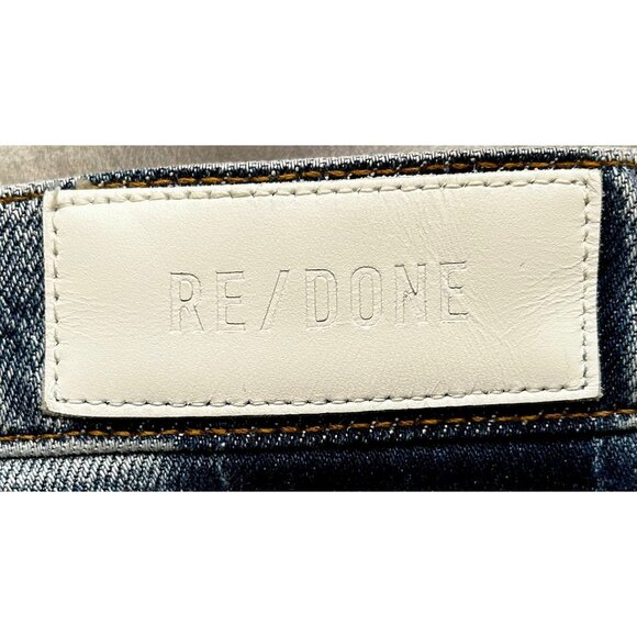 RE/DONE High Rise Button Fly Jeans Quiet Luxury Minimalism Size 26 Mid '90s Fit - Picture 4 of 7